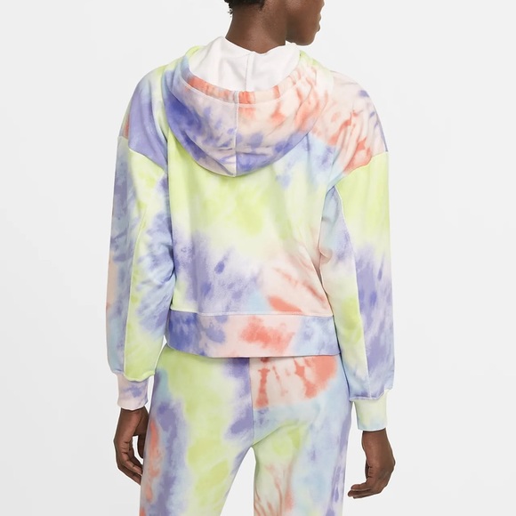 NIKE Dri-FIT Women’s Tie-Dye Pullover Training Hoodie - Size Small - Picture 2 of 4